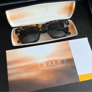 RAEN Gilman Tamarin Dark Smoke/Turtle Polarized Sunglasses | Unisex